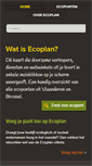 Mobile Screenshot of ecoplan.be